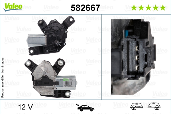Motor stergator 582667 VALEO